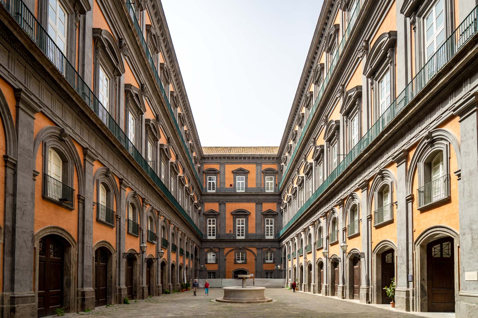 One day in Naples, Italy