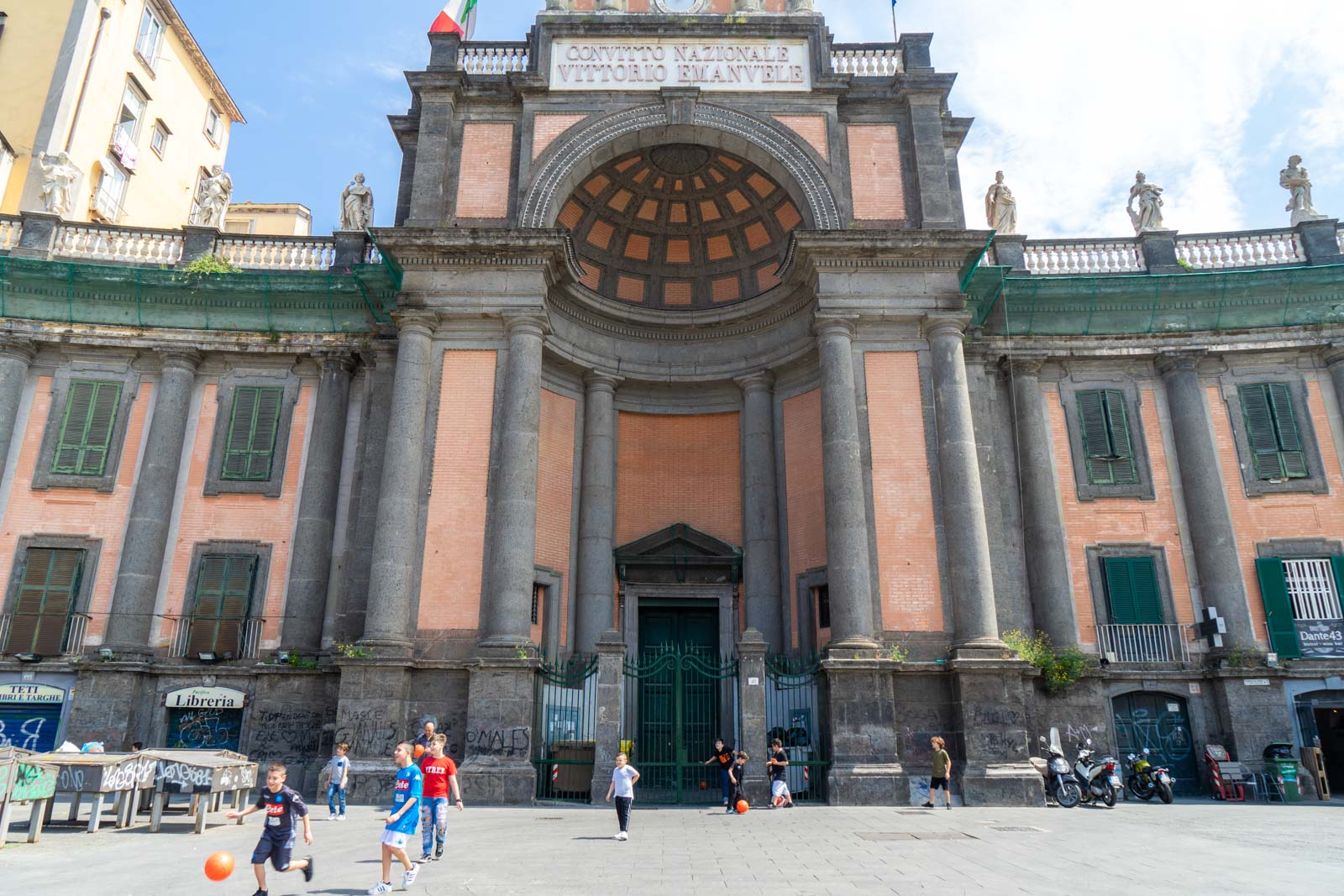 Piazza Dante, Naples, Italy
