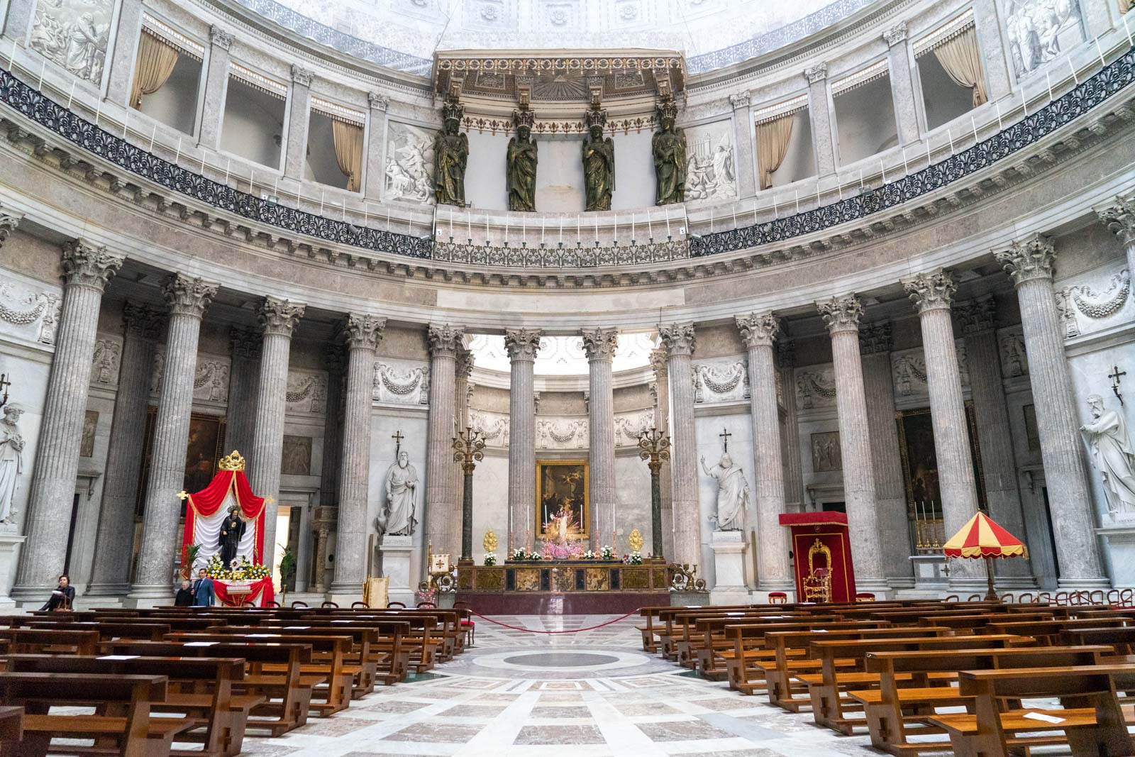 Basilica San Francesco da Paola, Naples, Italy