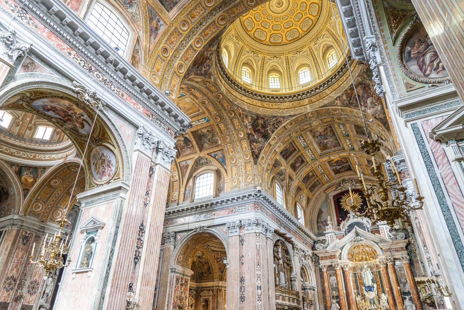 Church of Gesù Nuovo, Naples, Italy
