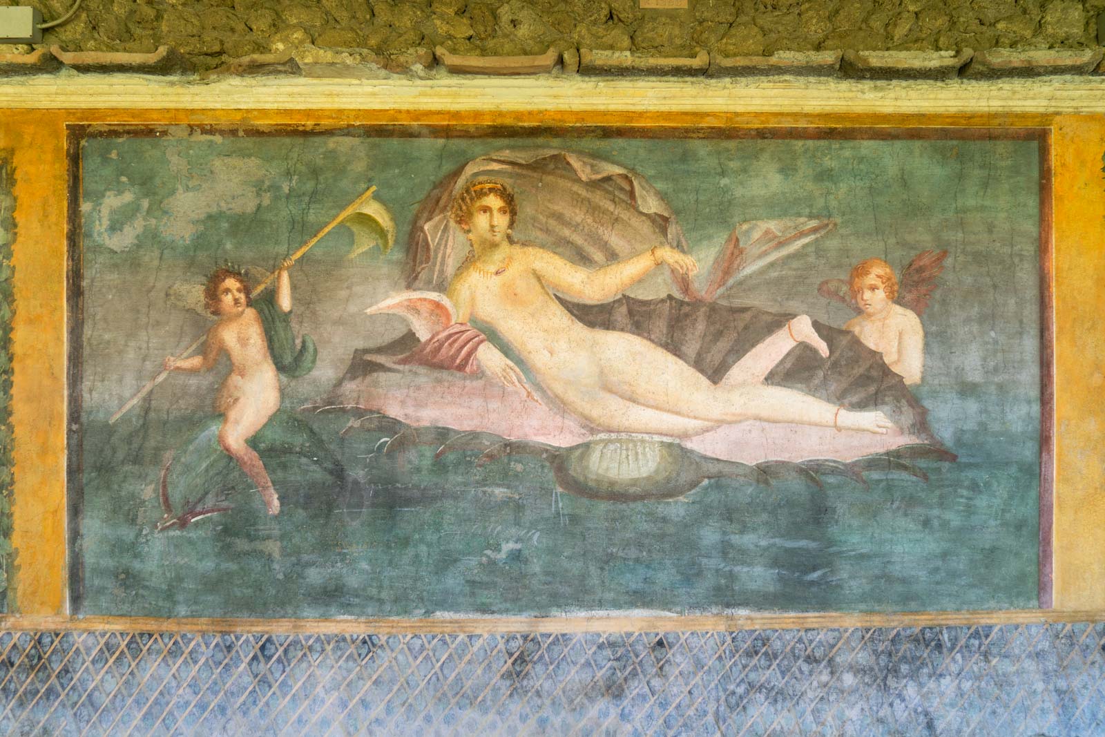 House of Venus in the Shell, Pompeii, Italy