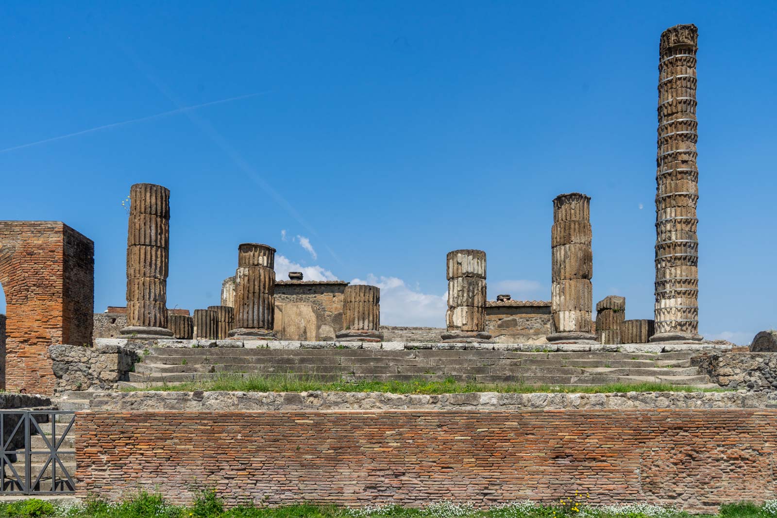 Temple of Jupiter, Pompeii, Italy