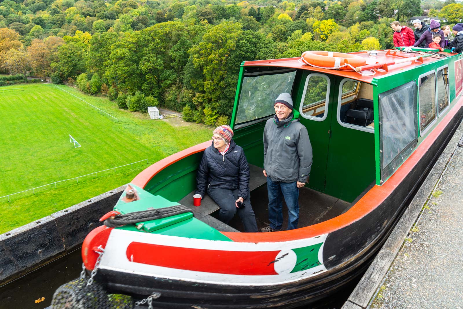 Llangollen Canal and the Pontcysyllte Aqueduct, Wales