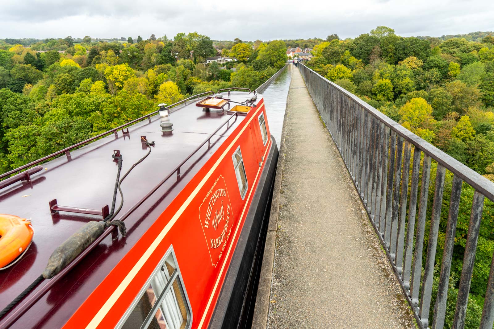 Llangollen Canal and the Pontcysyllte Aqueduct, Wales