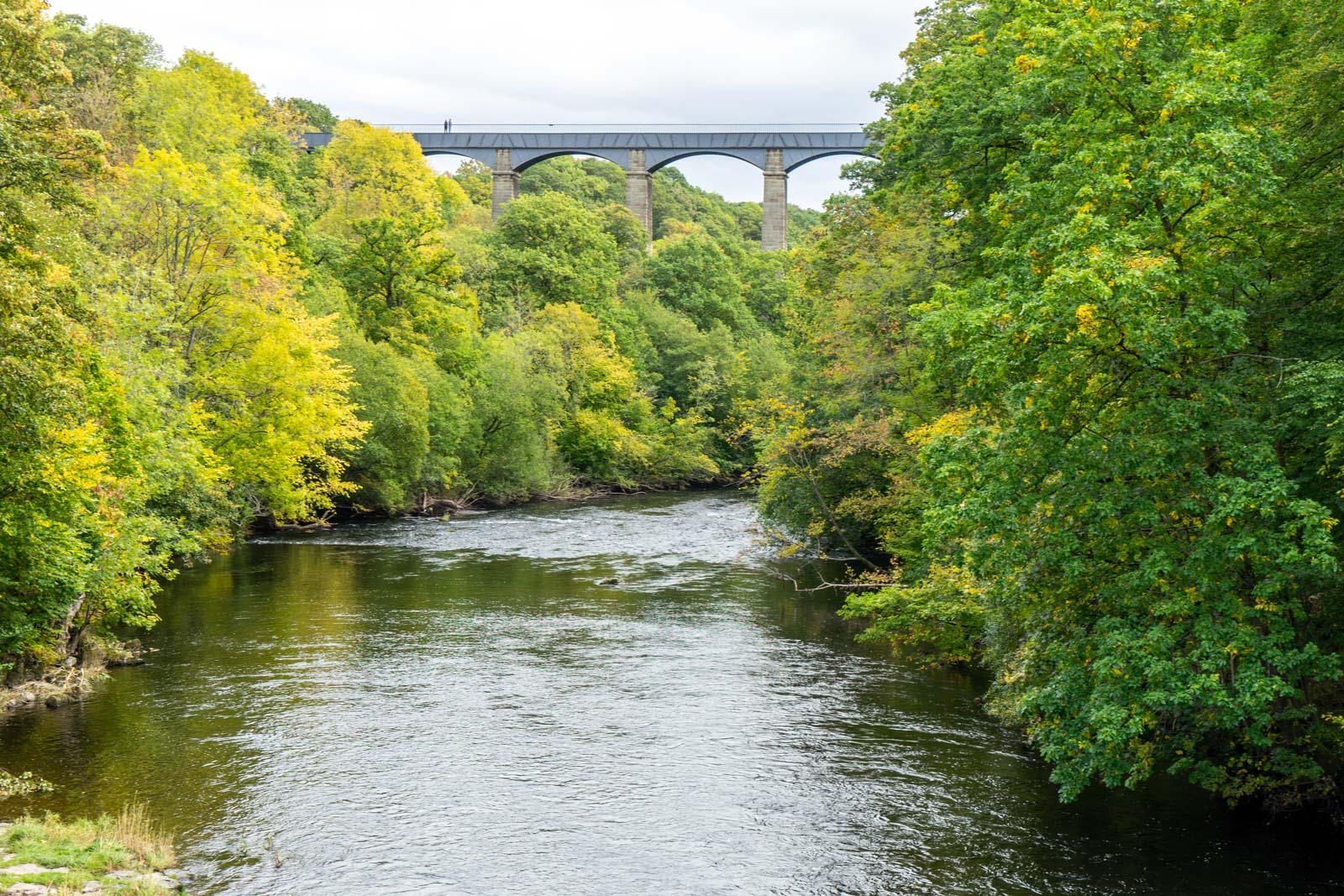 Visiting the Pontcysyllte Aqueduct on the Llangollen Canal in Wales