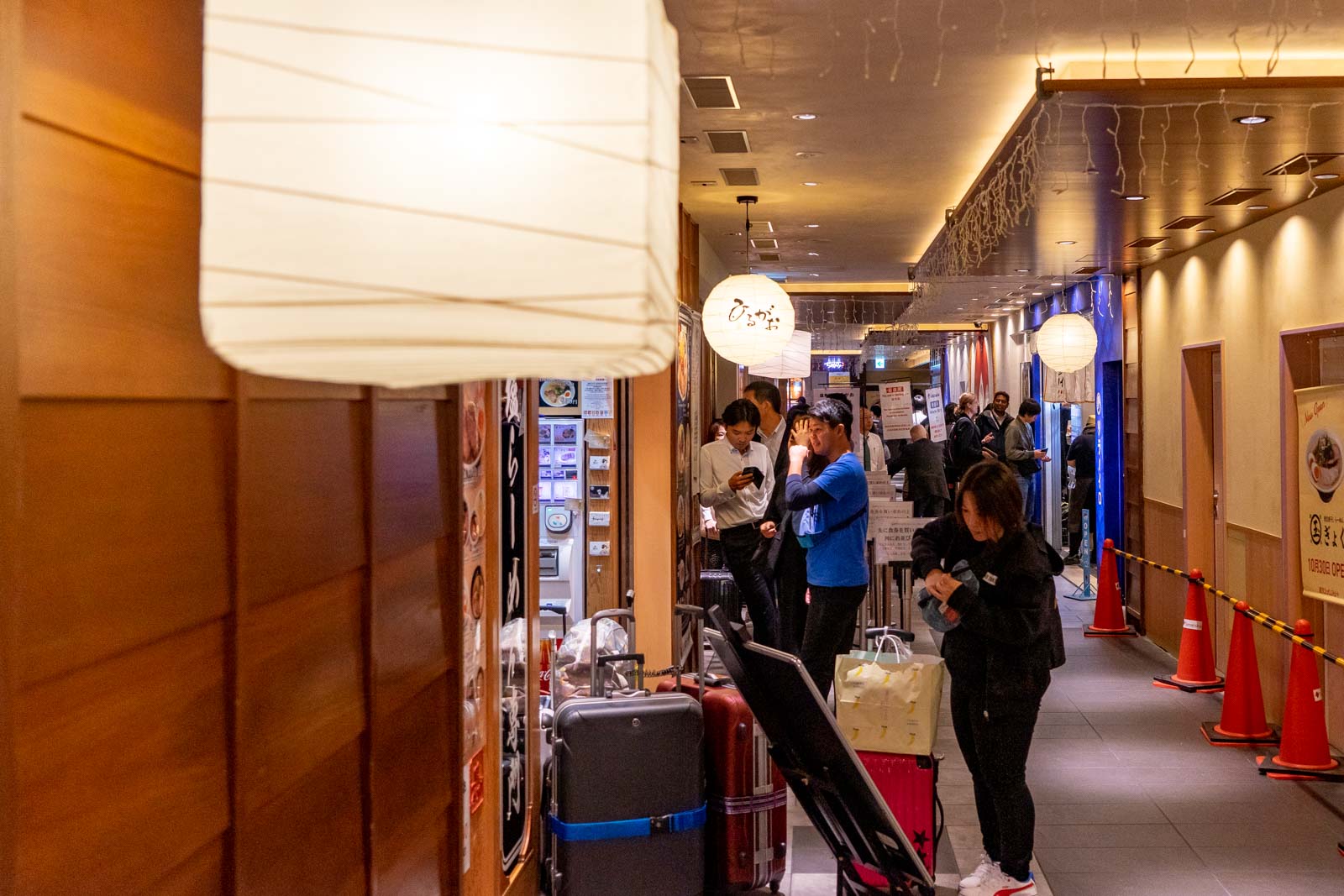 Ramen street, Tokyo station, Japan