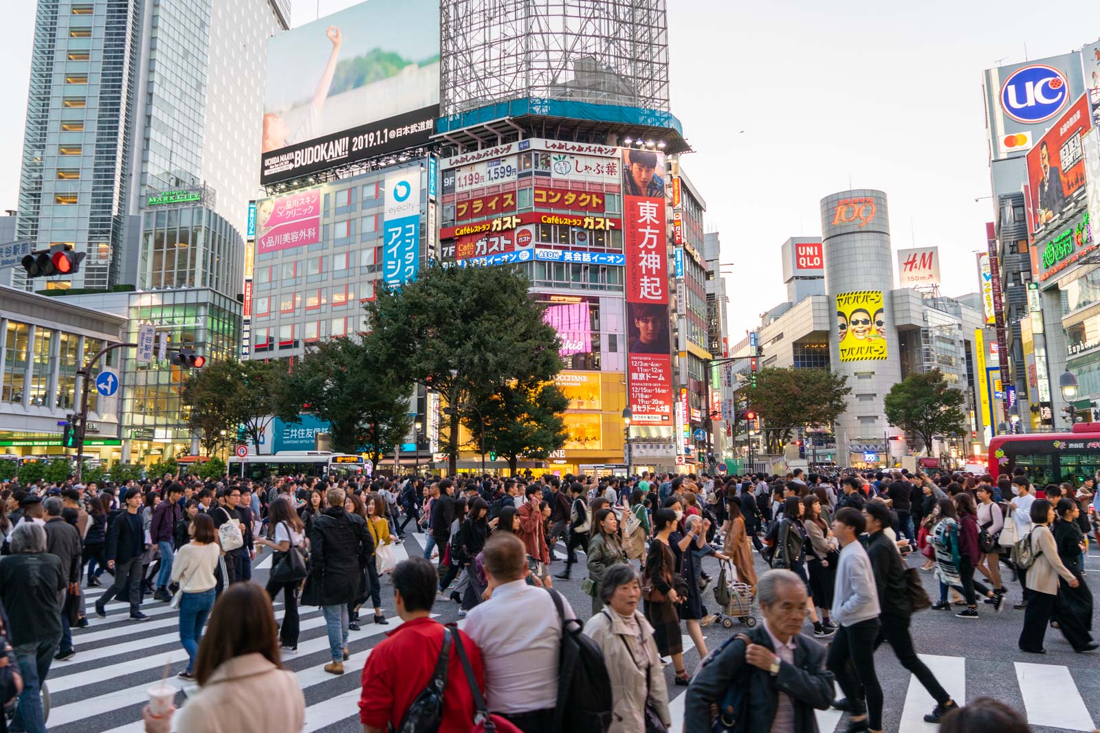 Shibuya crossing, Tokyo, Japan