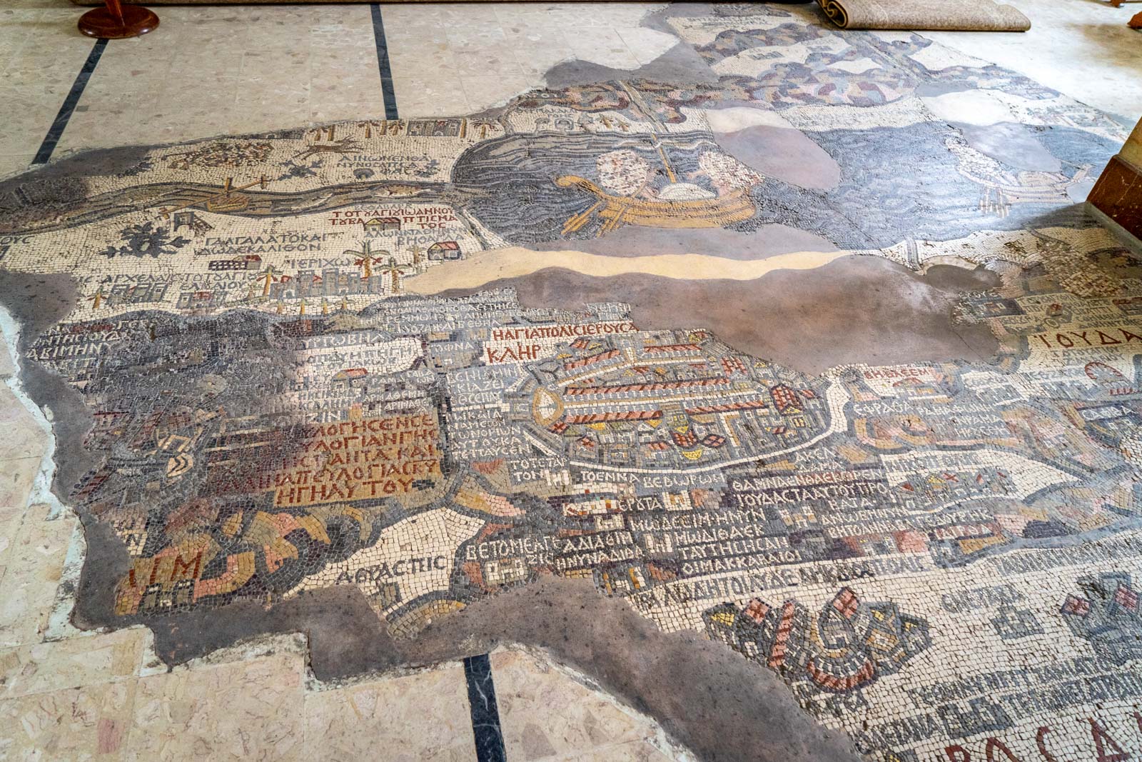 Madaba Map, Jordan