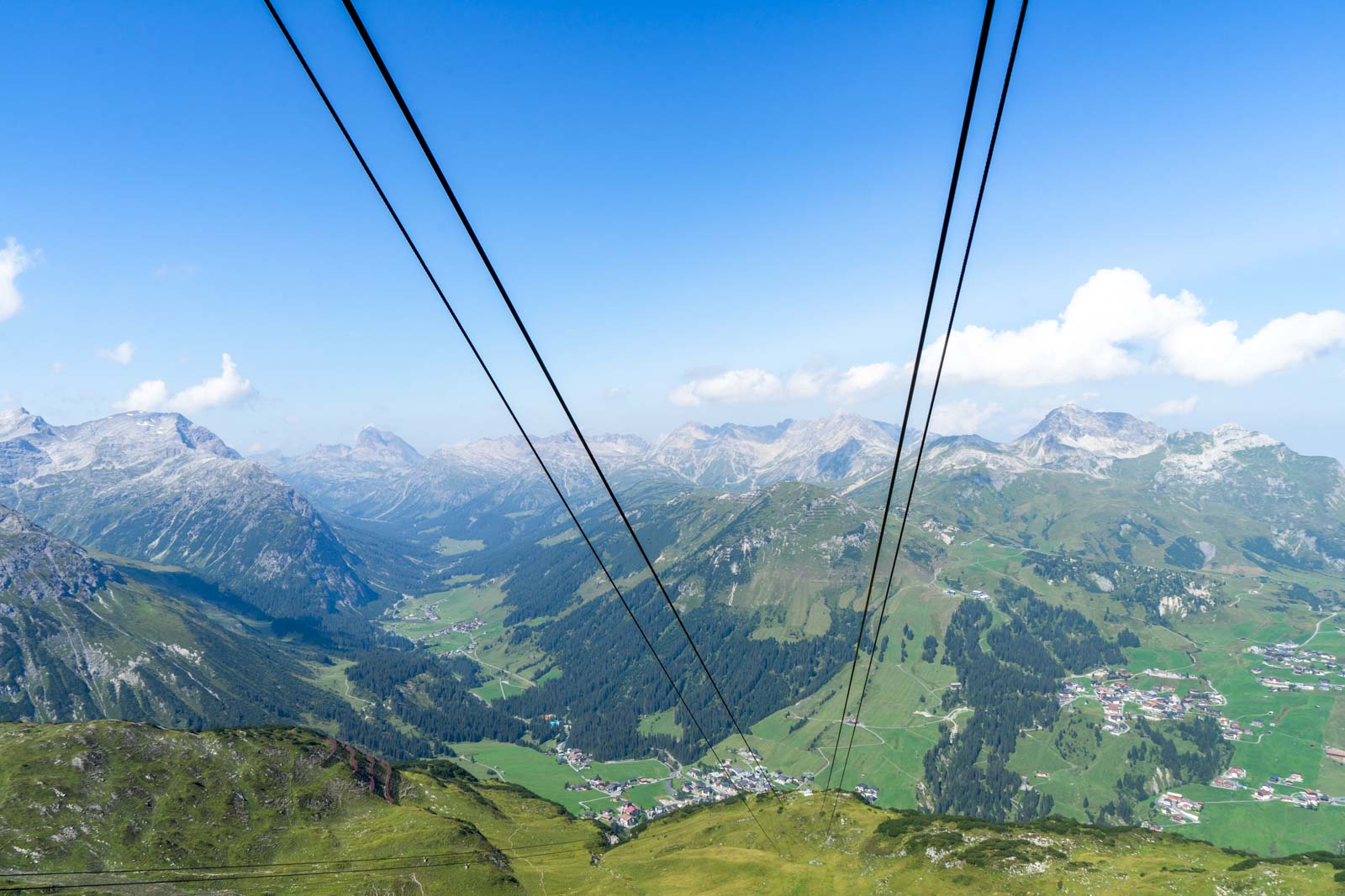 Rüfikopf cable car, Lech, Austria