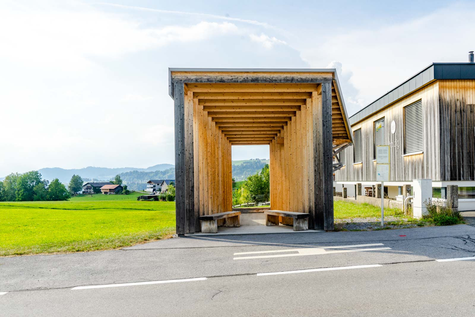 Krumbach bus stops, Vorarlberg, Austria