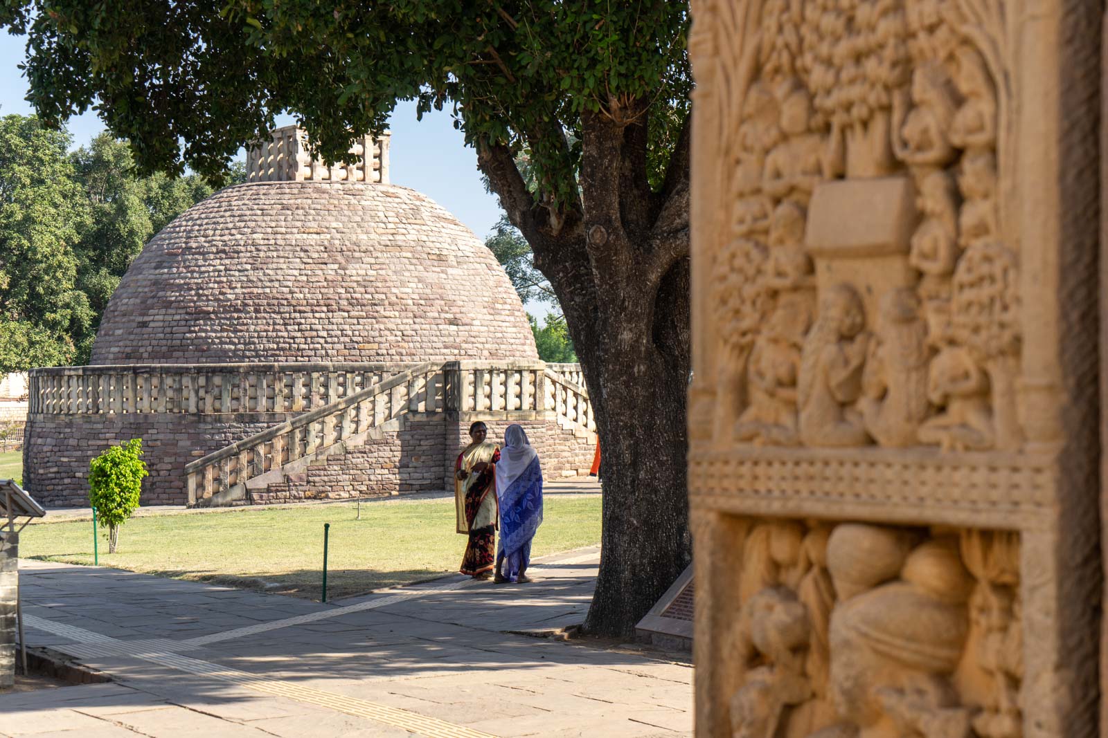 The Great Stupa at Sanchi, Madhya Pradesh, India