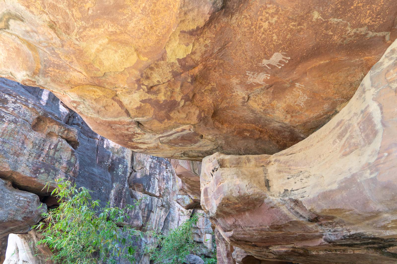 Bhimbetka Rock Shelters, Madhya Pradesh, India
