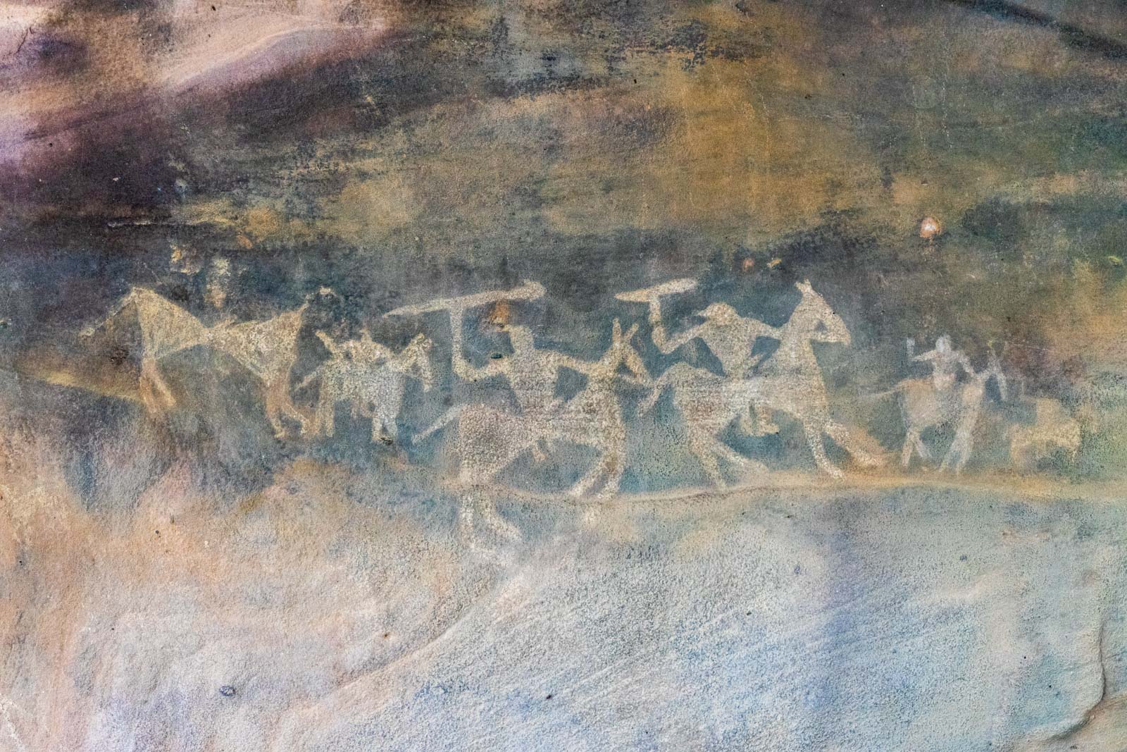 Bhimbetka Rock Shelters, Madhya Pradesh, India