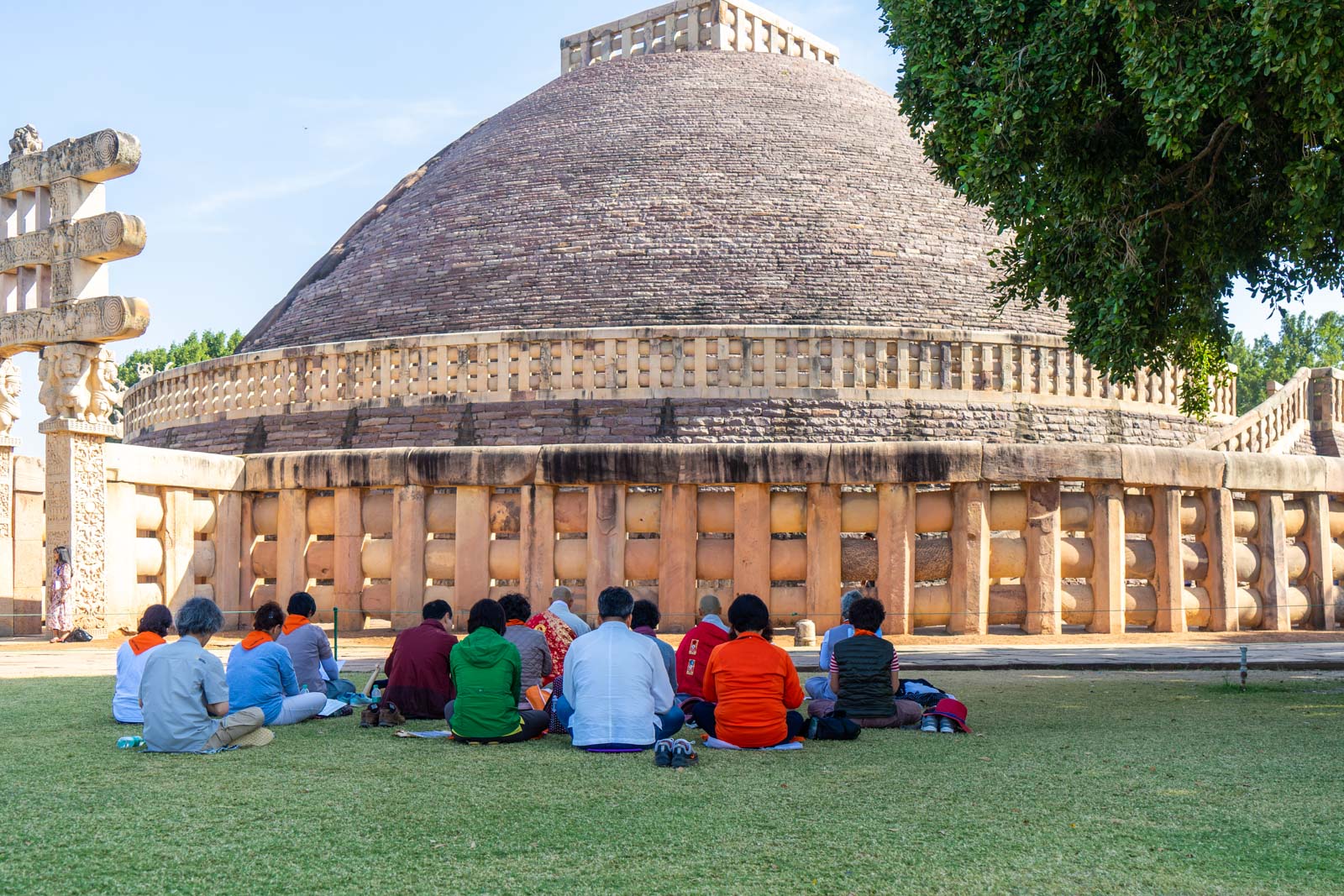 The Great Stupa at Sanchi, Madhya Pradesh, India