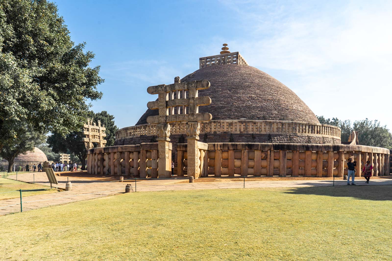 The Great Stupa at Sanchi, Madhya Pradesh, India