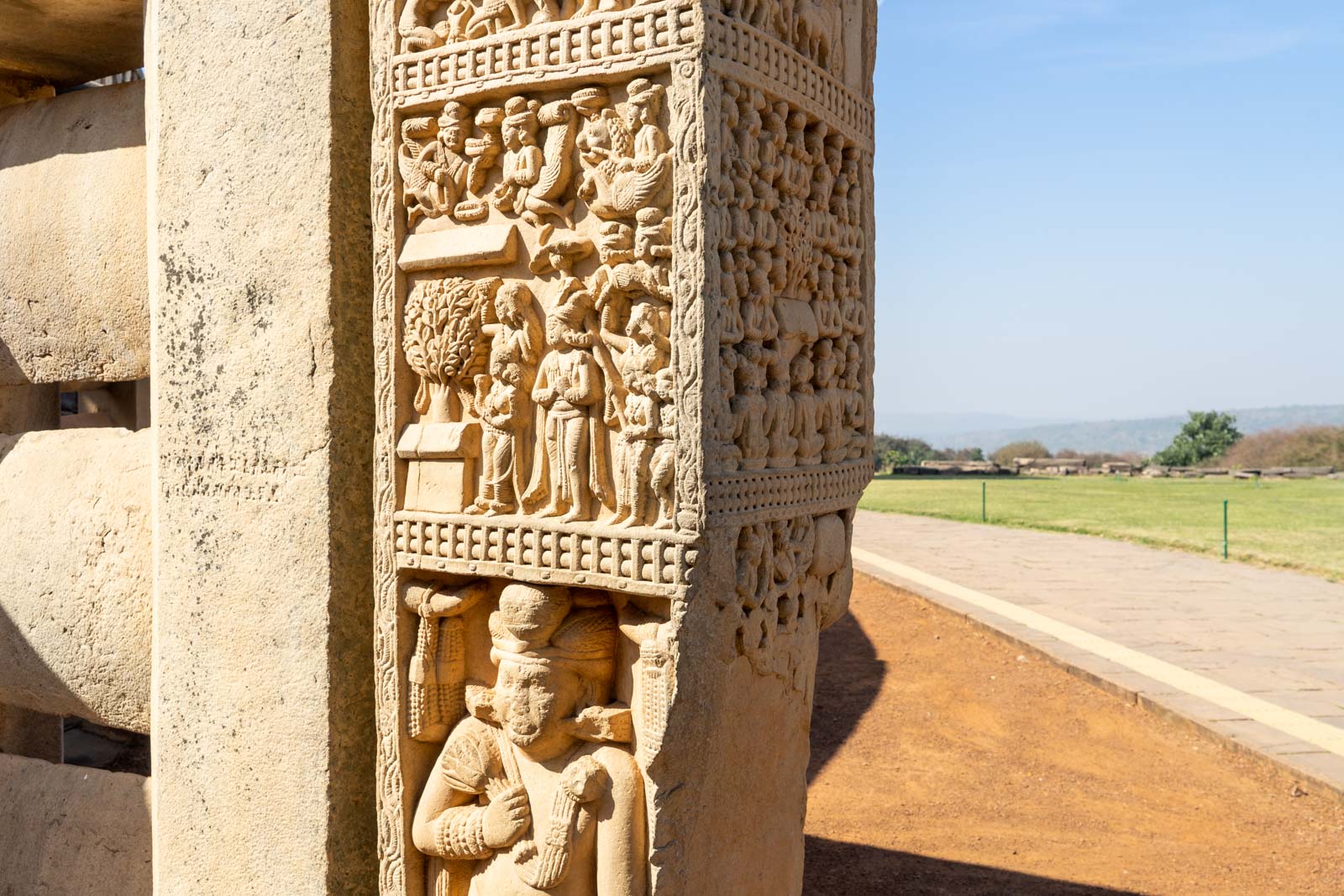 The Great Stupa at Sanchi, Madhya Pradesh, India