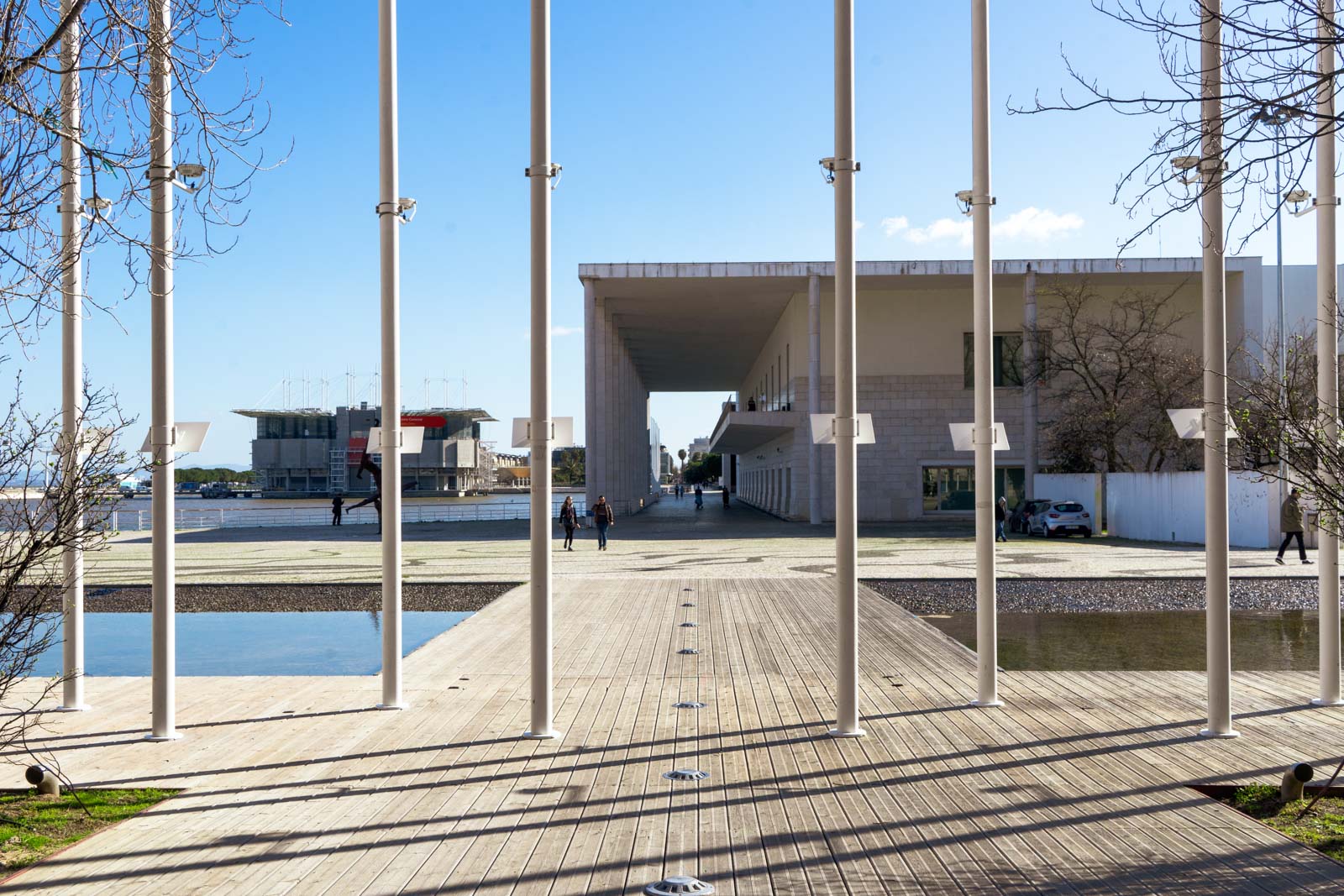Park of Nations (Parque das Nações) architecture, Lisbon, Portugal