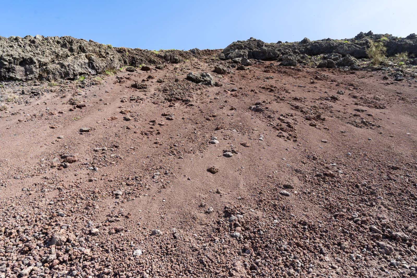 Hiking Mount Vesuvius, Naples, Italy