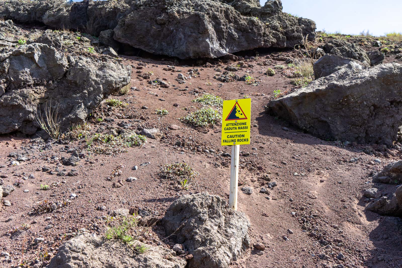 Hiking Mount Vesuvius, Naples, Italy