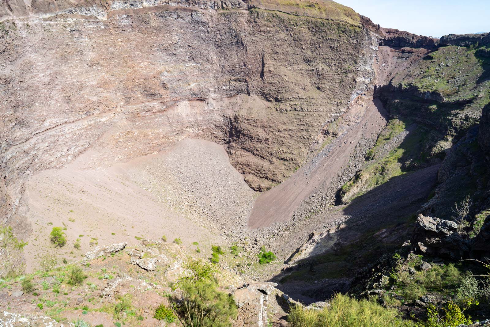 Hiking Mount Vesuvius, Naples, Italy