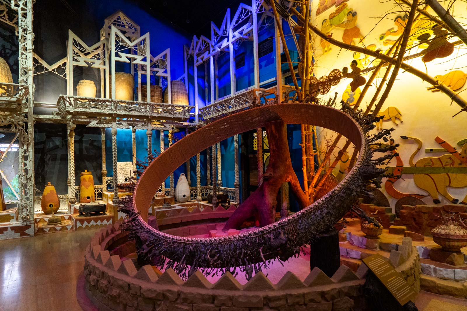 Madhya Pradesh Tribal Museum, Bhopal, India