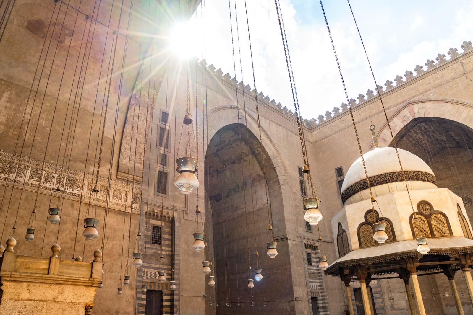 Mosque-Madrassa of Sultan Hassan, Cairo, Egypt
