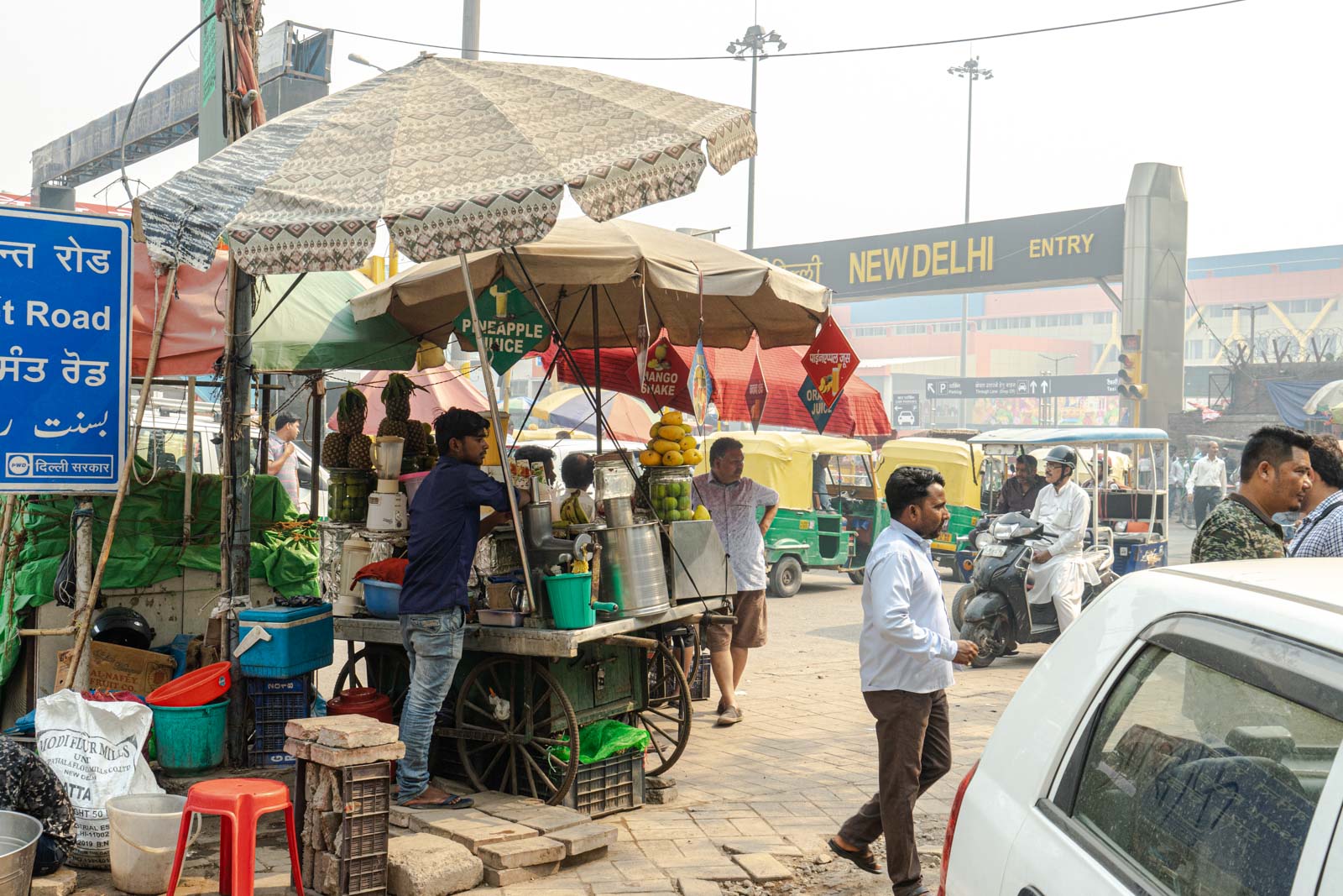 Delhi street tour with Salaam Baalak Trust, India