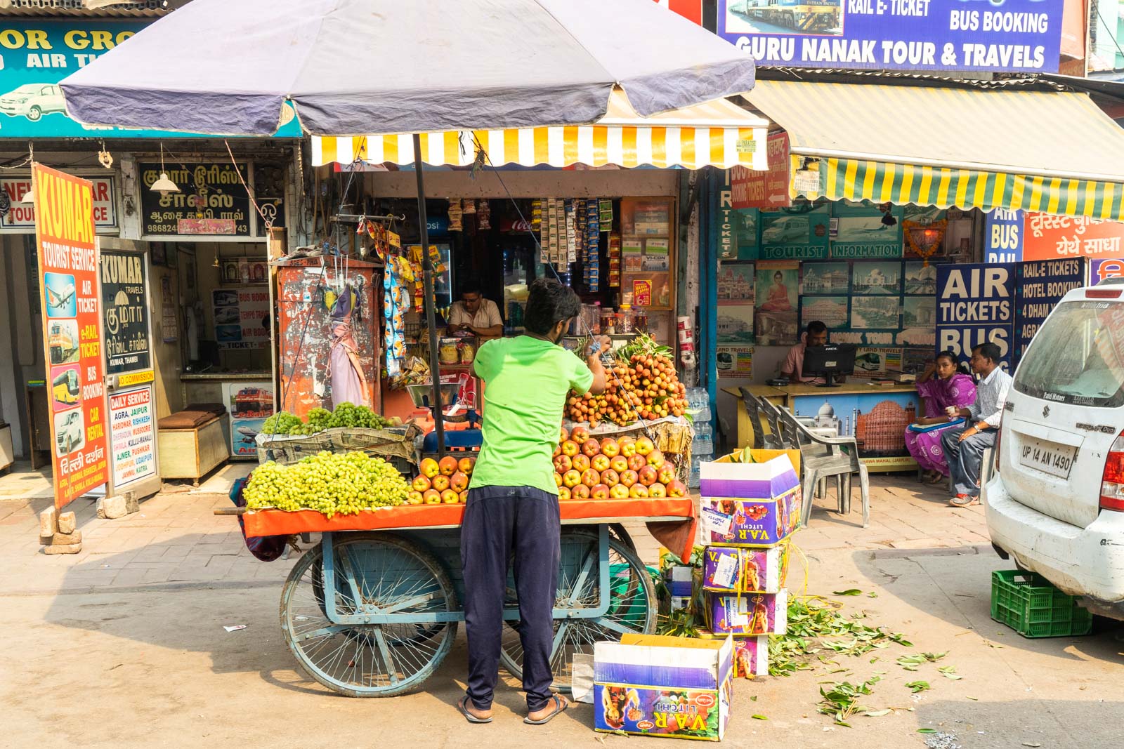 Delhi street tour with Salaam Baalak Trust, India