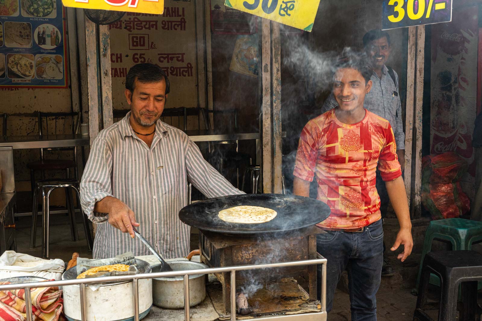 Delhi street tour with Salaam Baalak Trust, India