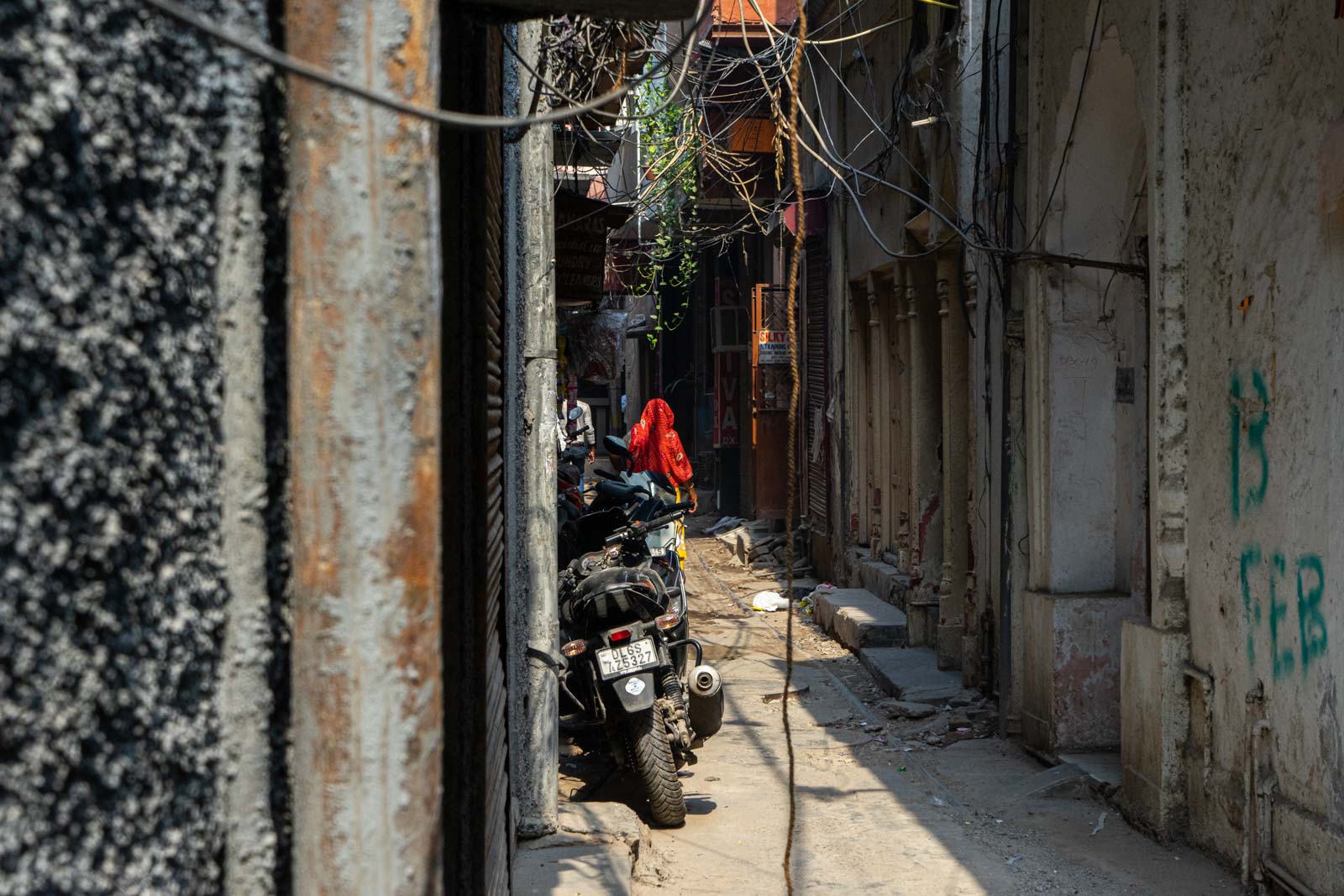 Delhi street tour with Salaam Baalak Trust, India