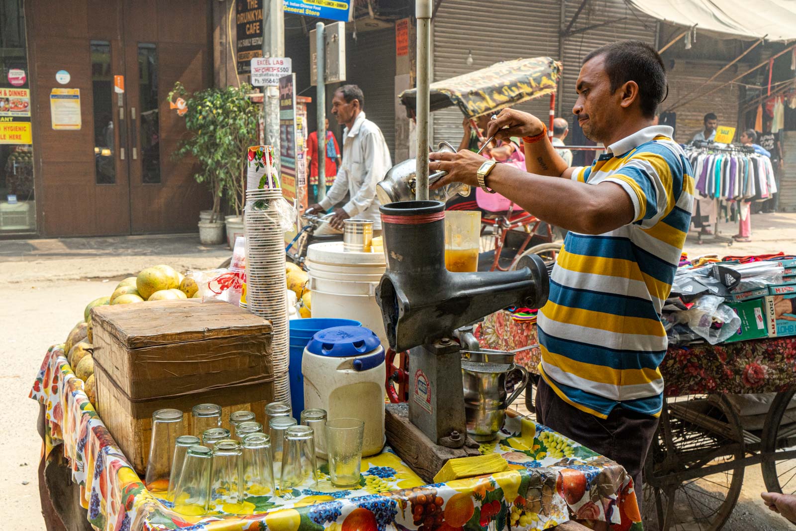 Delhi street tour with Salaam Baalak Trust, India