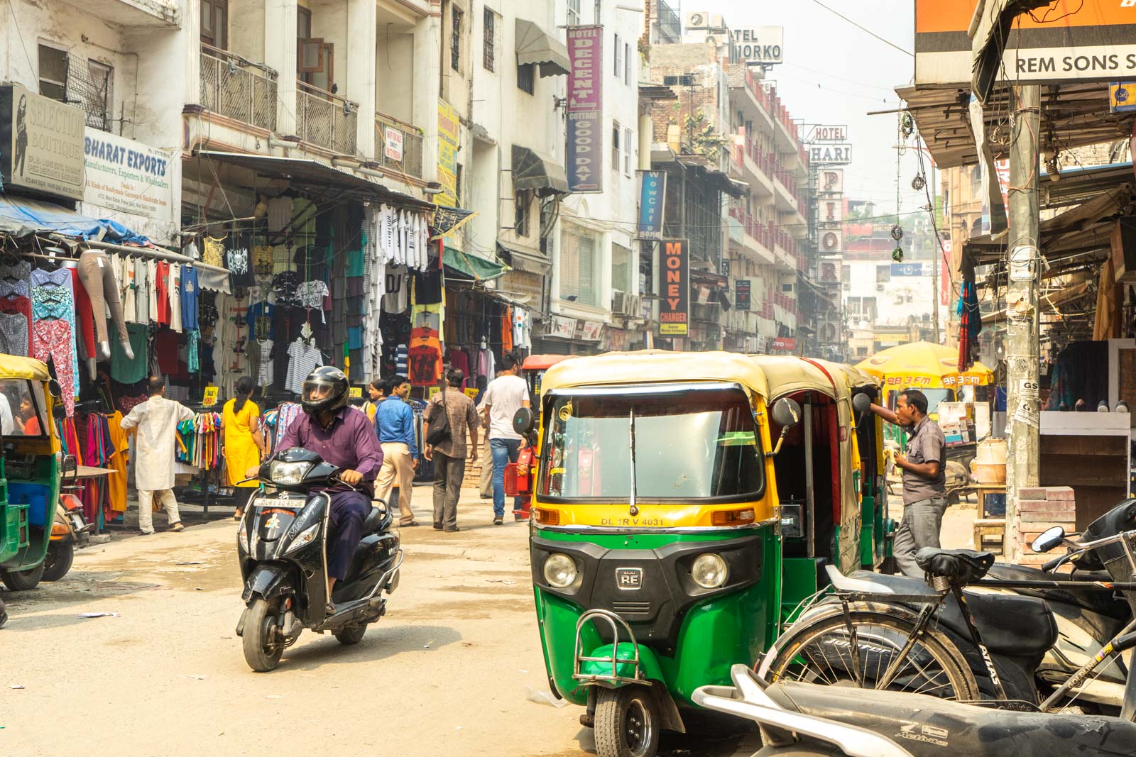 Delhi street tour with Salaam Baalak Trust, India