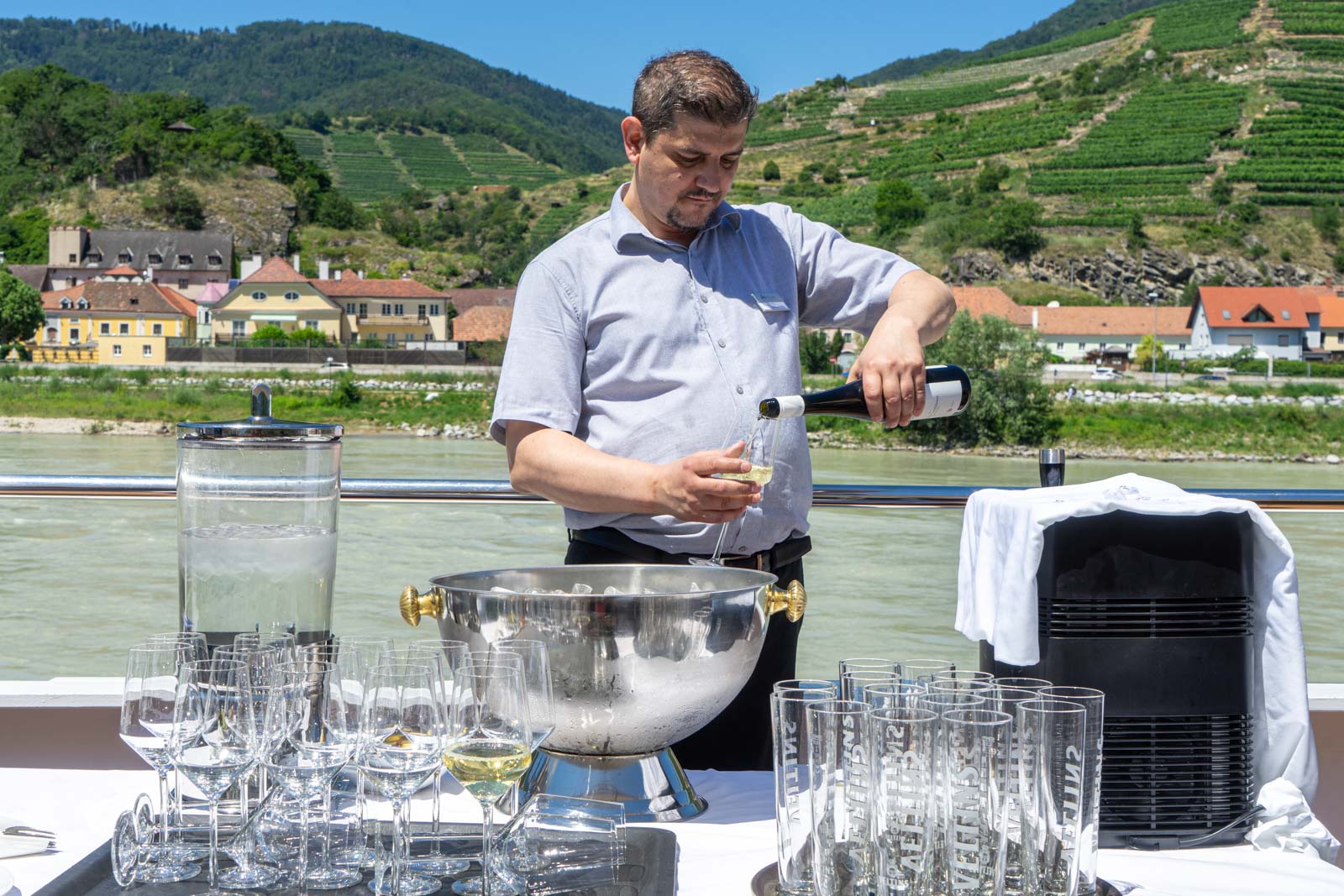 Avalon Waterways wine