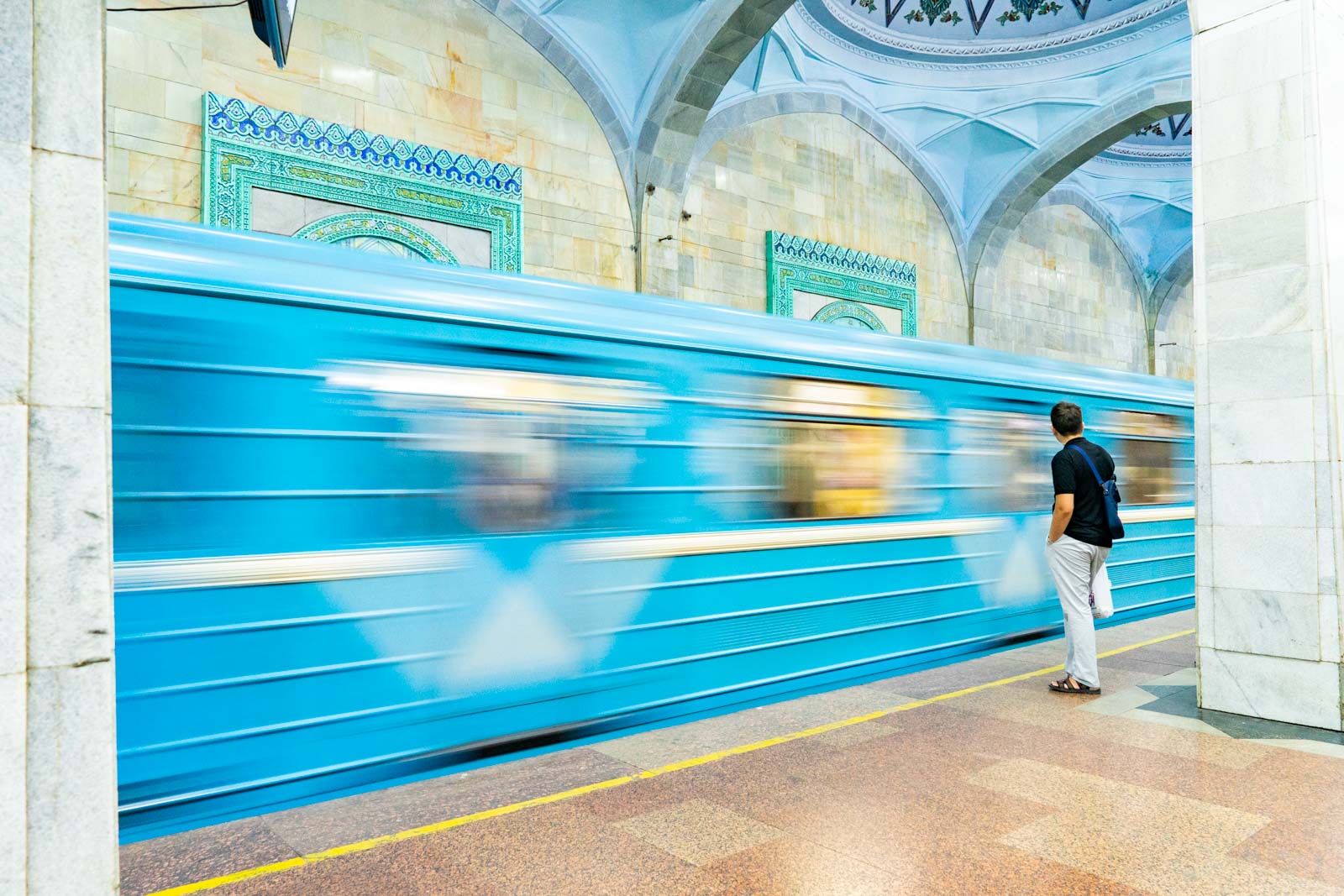 Tashkent Metro stations, Uzbekistan