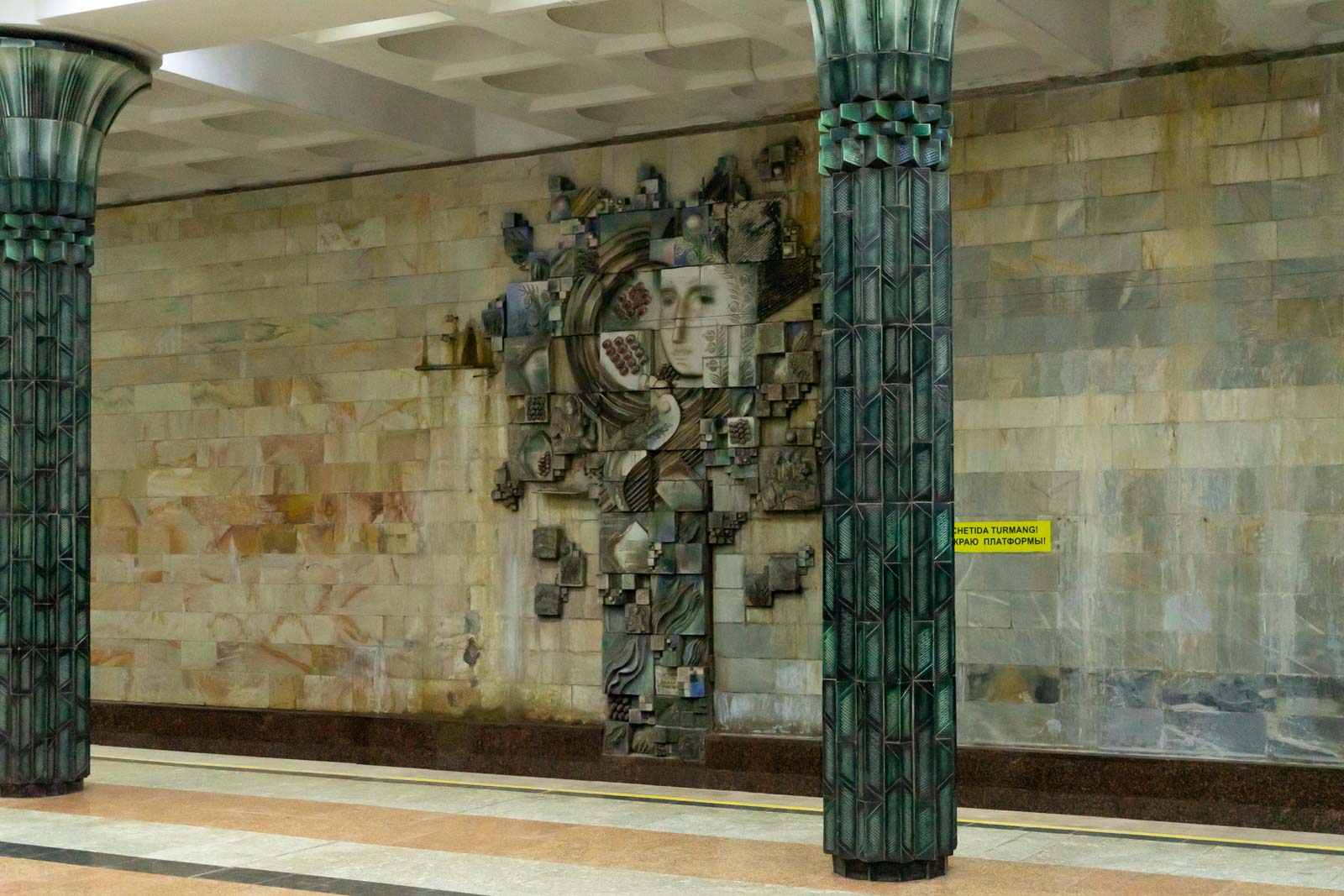 Tashkent Metro stations, Uzbekistan