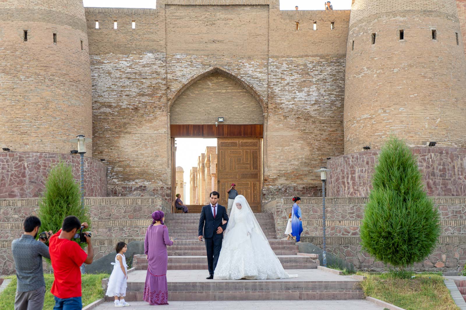 Hisor Fortress from Dushanbe, Tajikistan