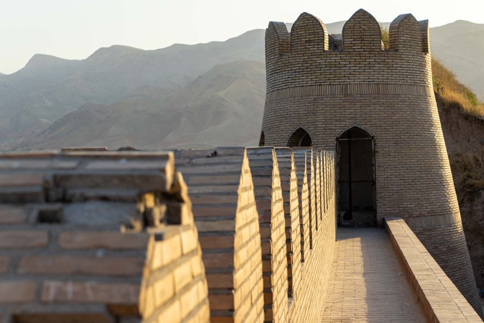Hisor Fortress from Dushanbe, Tajikistan