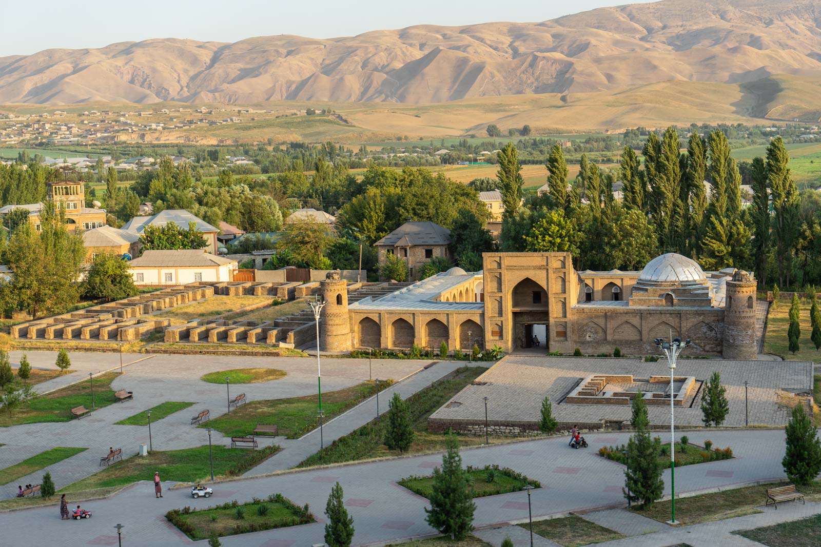 Hisor Fortress from Dushanbe, Tajikistan