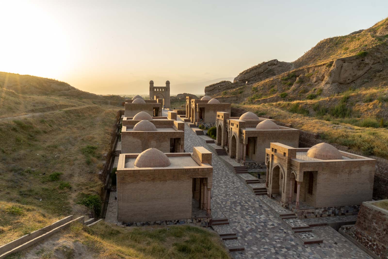 Hisor Fortress from Dushanbe, Tajikistan