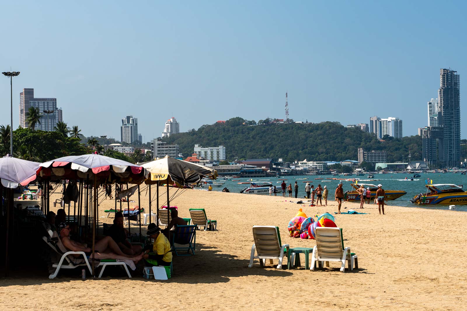 Things to see in Pattaya: The main Pattaya Beach