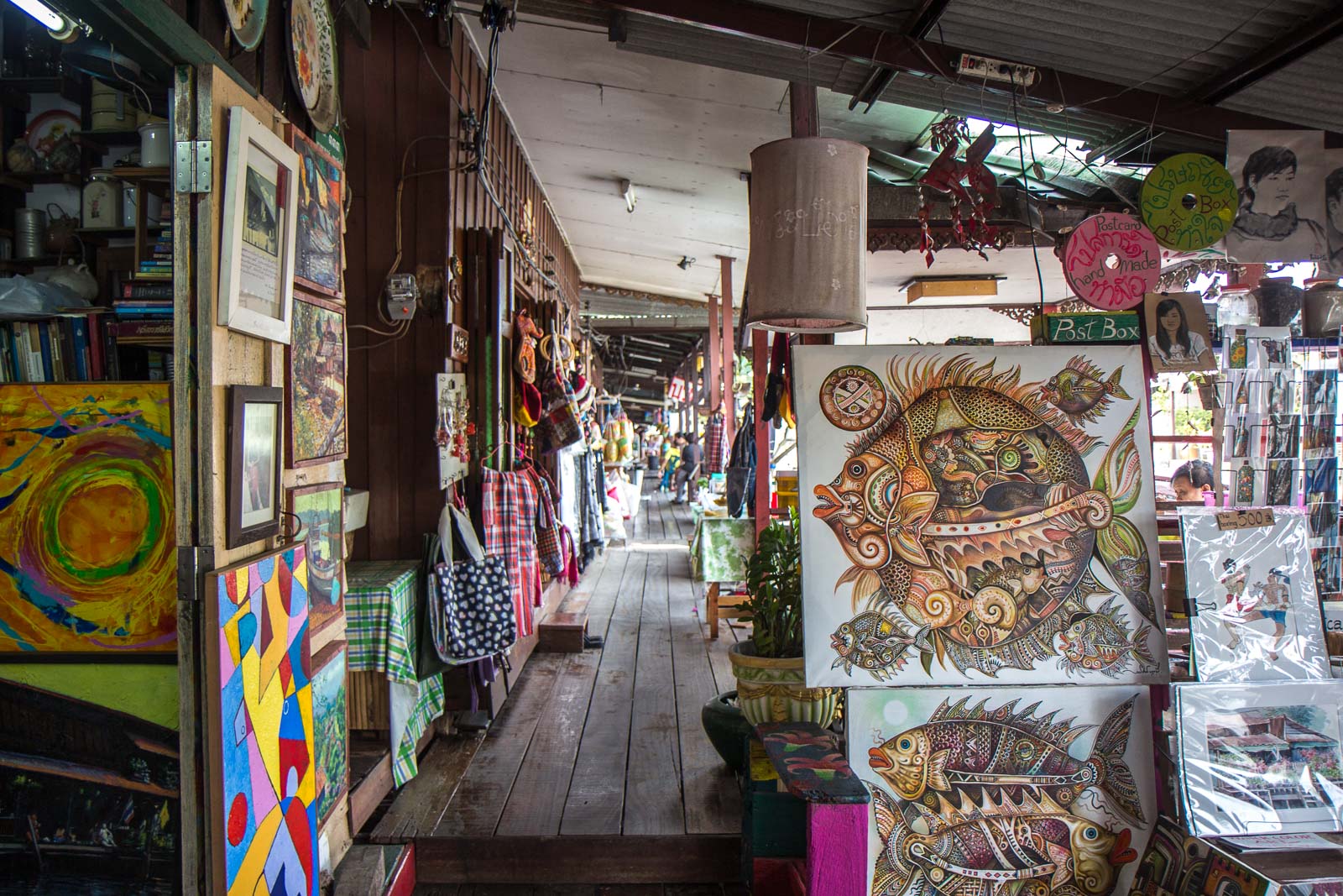 Floating market Bangkok