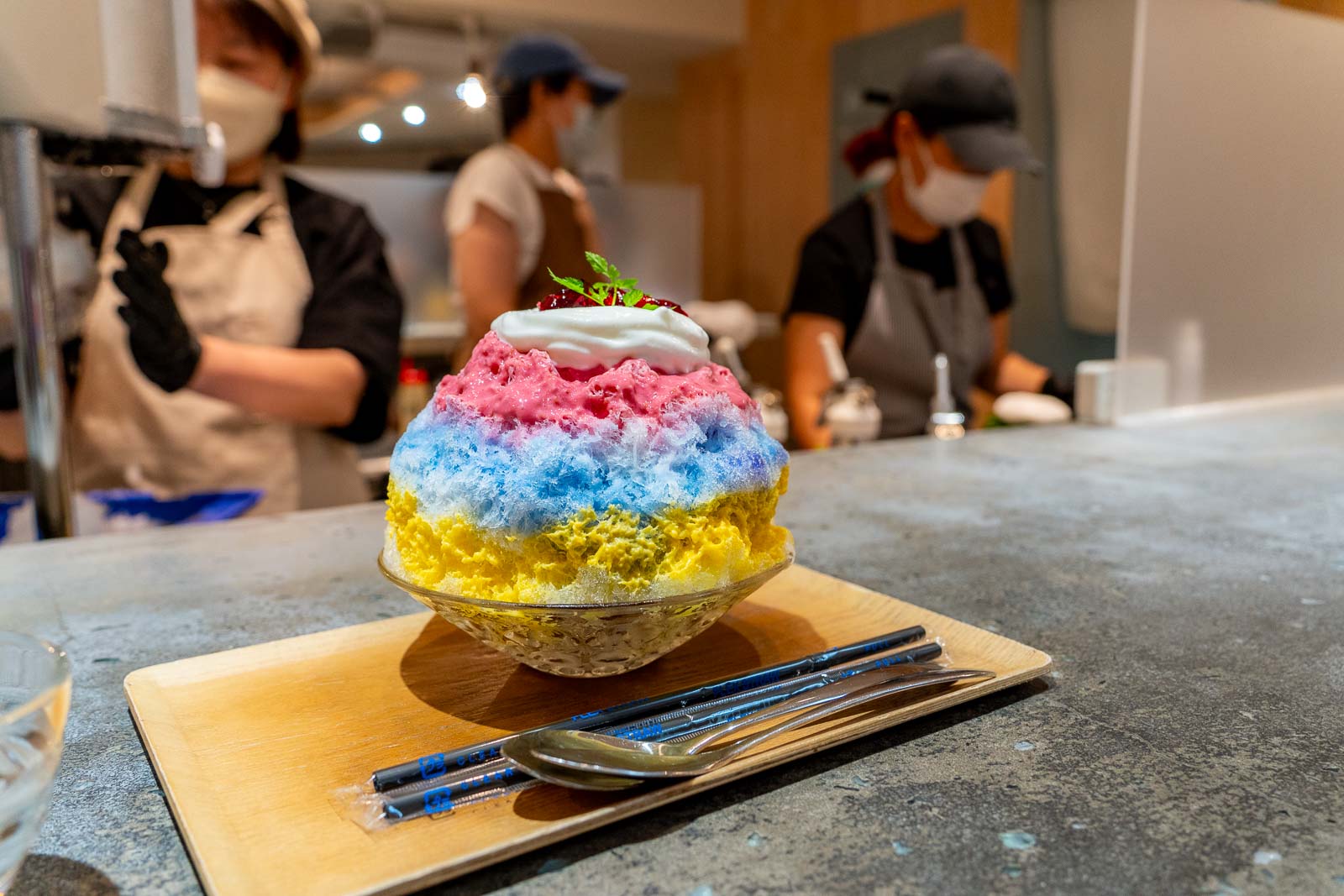 Kakigori at Housekibako in Nara